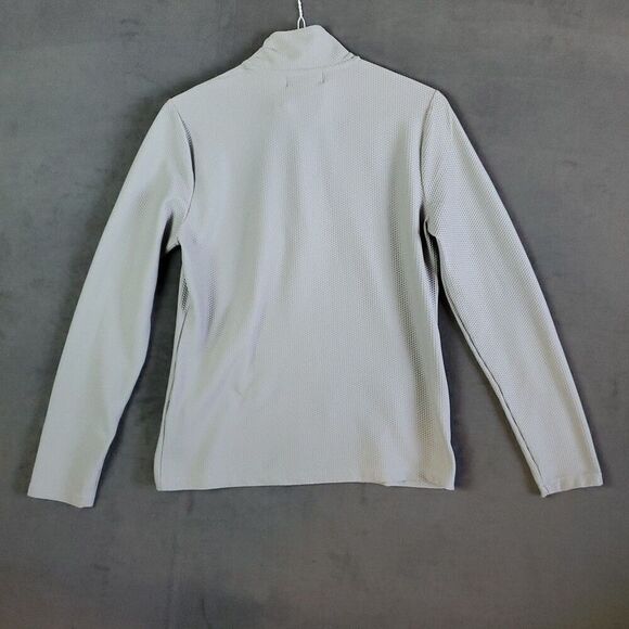 Lauren Ralph Lauren Active Women's S/XL 1/4 Zip Pullover Jacket Gray Lightweight - Picture 9 of 10